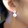 Delicate Imitation Pearl Earrings Bride Wedding Accessories Temperament Elegant Ear Earrings Women Jewelry - Image 4