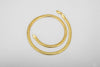 Sunny Jewelry Copper Necklace Snake Chains Gold Plated For Women Man Italy 750 For Daily Wear Gift - Image 11