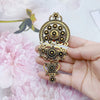 Shining Bohemia Brooch For Delicate Woman Retro Gold Silver Color Flower Metal Pin Bridal Jewelry Ethnic Wedding Gift - Image 7