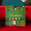 Christmas Bracelet Rhinestone Tree Snowflake Snowman Deer Soft Clay Beads Green Red Braided Rope Bangle For Women Men Jewelry - Image 5