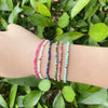 3mm Faceted African Turquoise Nature Stone Beaded Bracelet For Women With gold plated Stainless Steel Square Beads Jewelry - Image 4