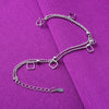 Silver Color Stamp Anklets For Women Foot Leg Chain Link Bracelet Double Layers Beach Accessories Jewelry - Image 82