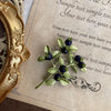 Shmik Women Vintage Enamel Leave Flower Brooches Pins Elegant Wedding Party Jewelry Badges Creative Pin - Image 10