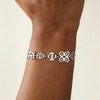 African Adinkra Symbol Bracelet Ethnic Ghana Spiritual Protection Totem Charm Stainless Steel Adjustable Chain Jewelry Gifts - Image 2