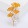 Berry Women's Rhinestone Leaf Brooches Unisex Plant Pins Office Party Casual Accessories Gifts - Image 18
