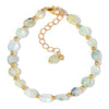 Multicolor Bead Bracelet with Square Spacer Details and Stone-Look Options - Image 17