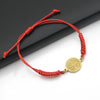 Catholic Religious Belief St. Benedict Cross Stainless Steel Bracelets Manual Chinese Knot Bracelets Men Adjustable Jewelry Gift - Image 1