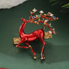 Magnetic Brooch Charm Enamel Jewelry Christmas Tree Santa Claus Reindeer Snowman Snowflake Brooches for Women Friend - Image 9