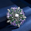 Romantic Purple Zircon Butterfly Brooches for Women Clothes Accessori Bow Dragonfly Ginkgo Leaf Broche Decorativo De Ropa - Image 24