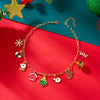 Year Christmas Tree Pendant Necklace For Women Rhinestone Snowflake Santa Claus Bell Clavicle Choker Party Jewelry Gifts - Image 2