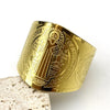 Catholic Saint Benedict Medallion Adjustable Rings for Women Men Stainless Steel Open Finger Ring Amulet Jewelry San Benito - Image 7