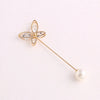 Pearl Brooch Clip with Floral and Colorful Stone Options - Image 22