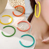 1 pair Round Circular Earrings Funny Jewelry Circle Accessories Acrylic Ear Jewelry Gift - Image 4