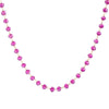 1pc Stainless Steel Necklace Multicolor Round Glass Beaded Chain Necklace For Women Party Club Collar Choker Necklace Jewelry - Image 23
