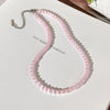 Colored Glass Bead Necklace in Five Styles - Image 9