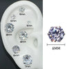 Punk Style Round Zircon Magnet Earrings Crystal Strong Magnetic Ear Stud Clip Earrings for Men Women Non Piercing Jewelry Gift - Image 9