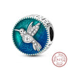 Silver Charm Beads Glowing Luminous Firefly Butterfly Pendant for Bracelet Charm Jewelry - Image 7