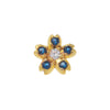Style Glass Box Pendant Necklace for Women Heart Zircon Flower Sun Diamond Collarbone Chain - Image 18