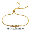 316L Stainless Steel Zircon December Birthstone Adjustable Bracelet Wrist Jewelry Women's Charm Bracelet - Image 17