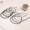 Metal Hair Band for Men Women Unisex Black Wavy Hair Head Hoop Band Sports Headband Hairband Hair Accessories Gifts - Image 3