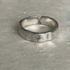 Silver Unique Oval Big Simple Ring For Women Jewelry Finger Adjustable Open Vintage Ring For Party Birthday Gift - Image 10