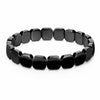 Selling Obsidian Bracelet Irregular Half Moon Beads Black Stone Bracelet Men's - Image 6