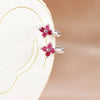 6/8/10mm Stainless Steel Zircon Flower Hoop Earring Small Gold Color Circle Hoops Huggie Piercing Earring Jewelry - Image 36