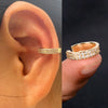 Cubic Zirconia Ear Cuff Clip On No Piercing Wrap Earring - Image 23
