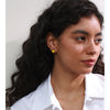 Yellow Resin Zirconia Fruit Lemon Dangle Earrings for Women Stainless Steel Arrivals Chic Jewelry - Image 5