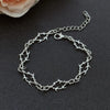 Small Brambles Iron Unisex Bracelet for Women, Hip Hop Gothic Punk Style, Barbed Wire Small Thorn Bracelet Necklace Gift - Image 1