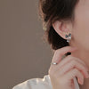 Small Zircon Hollow Heart Dangle Earrings For Women Girls Gold Color Elegant Charm Jewelry Accessories Birthday Party Gifts - Image 26