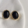 Oval Metal Post Earrings Classic Resin Styles For Women Vintage Jewelry Daily Wear Accessories Timeless Gifts - Image 7