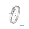 Belt Buckle Wrist Strap Bracelet for Women Adjustable Bracelets Stainless Steel Jewelry for Women Gift for Girlfriend - Image 6