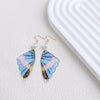 Fantasy Multicolor Rainbow Gradient Painting Resin Butterfly Wings Simulated Pearl Long Drop Earrings for Women Jewelry - Image 8