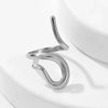 Stainless Steel Irregular Wave Rings for Women Men Creative Gold Color Adjustable Opening Ring Female Statement Jewelry Gifts - Image 22