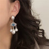 Kshmir Vintage Devil's Eyes Pearl Pendant Earrings for Women European American Style Personality Unique Party Jewelry Accessory - Image 4