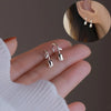 Crystal Stud Earrings in Floral and Butterfly Designs - Image 12