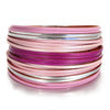 Elegant Purple Leather Bracelets for Women Boho Ethnic Braided Beads Heart Multilayer Wrap Cuff Bangle Party Jewelry Gift - Image 10