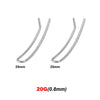 2Pcs 20G Chic Ear Climbers Earrings for Women Stainless Steel Minimalist Ear Crawler Earring Bar Studs Ear Cuff Piercing Jewelry - Image 8