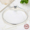 Silver 3MM Snake Chain Bangle Bracelet for Women Bangle Jewelry 16-23CM - Image 4