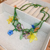 Bohemia Asymmetrical Acrylic Colorful Flower Drop Earrings For Women Handmade Beaded Floral Wedding Earring Jewelry - Image 5