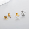 1/5PCS Titanium 16G Mini Butterfly CZ Labret Tragus Cartilage Conch Earring Helix Stud Medusa Piercings Body Jewelry for Women - Image 4