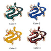 Year Gift Multi Style Multi Color Zodiac Dragon Design Brooch Men's Women's Pin Jewelry - Image 12