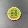 Alpha Greek Letter Shield Logo — Sorority Sister Gift Brooch - Image 8