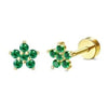 1Pair Flat Back Earrings for Women Steel Earrings Hoop Stud Cartilage Tragus Piercings - Image 24