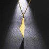 Palestine Arabic Pendant Necklaces for Women Men Country Geographic Charms Chain Choker Stainless Steel Jewelry - Image 10
