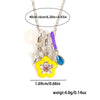 316L Stainless Steel Colorful Zircon Flower Star Pendant Necklace for Women Personality Special Jewelry Gifts - Image 15