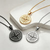 Men's Compass Pendant Necklace Stainless Steel Navigation Compass Chain Vintage Direction Jewelry Gift for Traveler Adventurer - Image 5