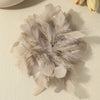 20CM Exaggerated Feather Flower Large Brooch for Women Lady Personality Lapel Pins Party Wedding Clothing Jewelry - Image 11