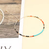 Summer Turquoise Blue Miyuki Bohemia Ethinic Beach Freeshness Tube Beads Bracelet - Image 5
